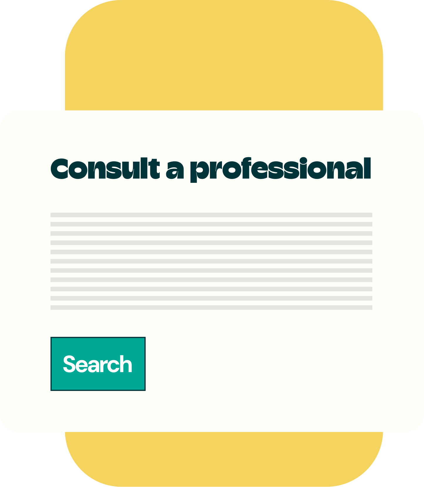 preview of the app homepage